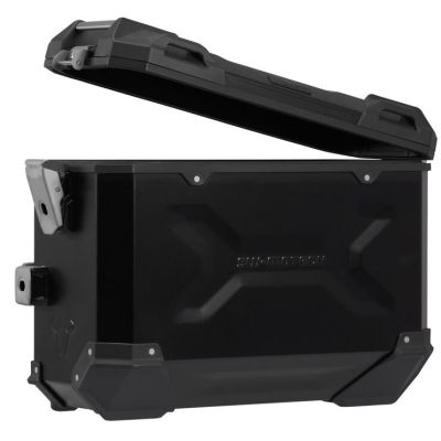 3x ALU kastes SW-Motech Trax Adventure + vairogi + somas F900GS 2024+, melnas