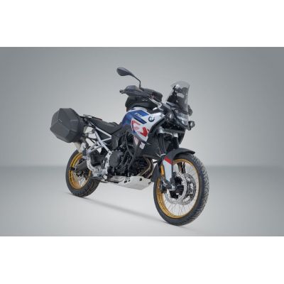 2x 25l boční kufry SW-Motech AERO + nosiče pro F900GS 2024+, černé
