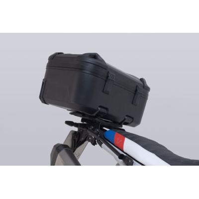Top case en plastique SW-Motech DUSC 55l + platine pour F900GS 2023+, noir