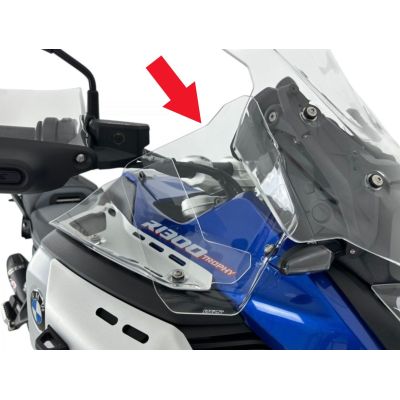 Veliki bočni deflectorji WRS za BMW R1300GS Adventure 2024+, prozorne