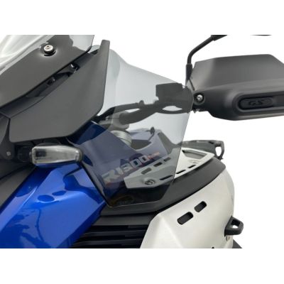 Grandes deflectores laterales WRS para BMW R1300GS Adventure 2024+, ligeramente ahumados