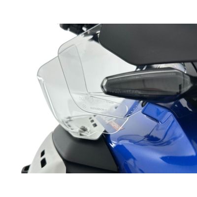 Papildu sānu deflektori WRS BMW R1300GS Adventure 2024+, caurspīdīgi