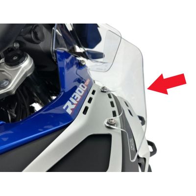 Πρόσθετοι πλευρικοί διαχύτες WRS για BMW R1300GS Adventure 2024+, καθαροί