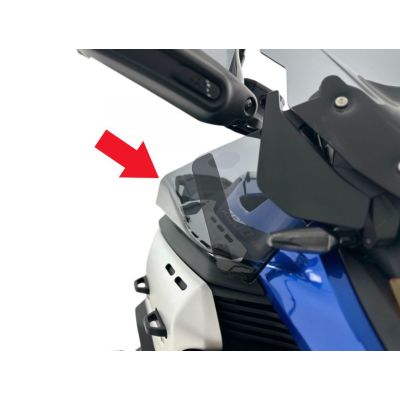 Stranski dodatni deflektorji WRS za BMW R1300GS Adventure 2024+, rahlo dimljeni