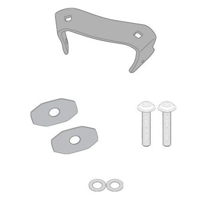 Kit di montaggio per il montaggio autonomo dei portapacchi laterali Givi/Kappa per BMW F900GS 2023+