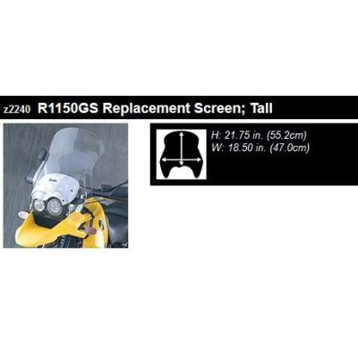 Plexi Ztechnik V-Stream čiré 51cm R1150GS/A