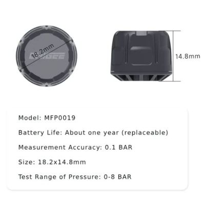 Tire pressure sensors for Chigee devices