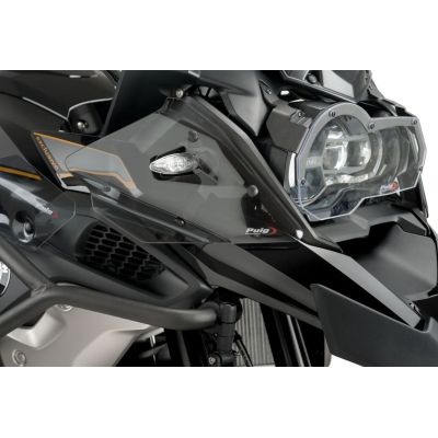 Yläpuoliset sivudeflektorit Puig R1250GS 18-23, R1200GS LC 2013-2018, F900GSA 23+, F850GS/A, F800GS 23+, F750GS, kevyesti tummen