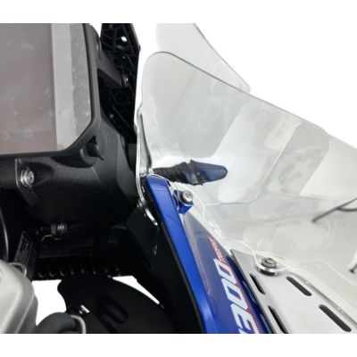 Deflectores frontales adicionales WRS para BMW R1300GS Adventure 2024+, claros