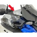 Deflectores delanteros adicionales WRS para BMW R1300GS Adventure 2024+, ligeramente ahumados