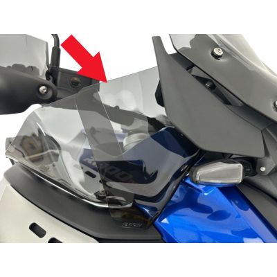 Dodaci prednji deflektori WRS za BMW R1300GS Adventure 2024+, blago dimnjasti