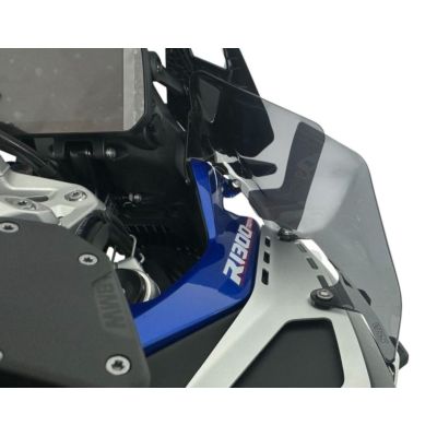 Pievienojamie priekšējie deflektori WRS BMW R1300GS Adventure 2024+, tumši dūmakaini