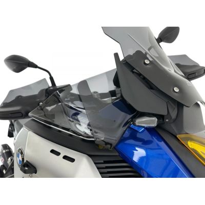 Zusätzliche vordere Deflektoren WRS für BMW R1300GS Adventure 2024+, dunkel getönt