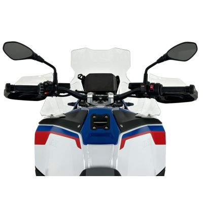 Plexi WRS Touring Plus 43 cm til BMW R1300GS/A 2023+ (med ACC), klart