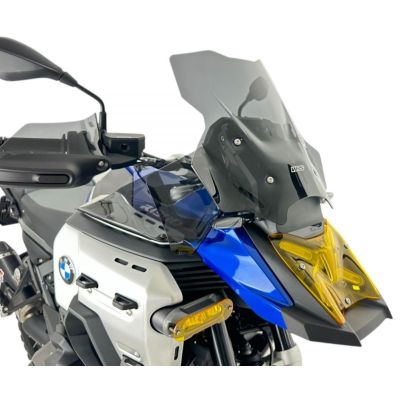 Plexi WRS Touring Plus 43cm pentru BMW R1300GS/A 2023+ (cu ACC), ușor fumuriu