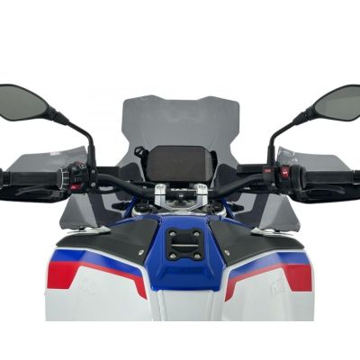 Plexi WRS Touring Plus 43cm para BMW R1300GS/A 2023+ (con ACC), ligeramente ahumado