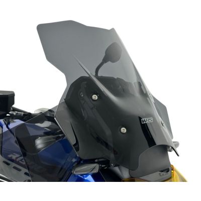 Plexi WRS Touring Plus 43cm za BMW R1300GS/A 2023+ (s ACC), tamno dimljasto