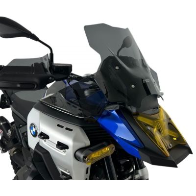 Plexi WRS Touring Plus 43cm per BMW R1300GS/A 2023+ (con ACC), fumé scuro