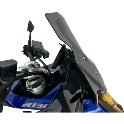 Plexi WRS Touring Plus 43cm για BMW R1300GS/A 2023+ (με ACC), σκούρο καπνό