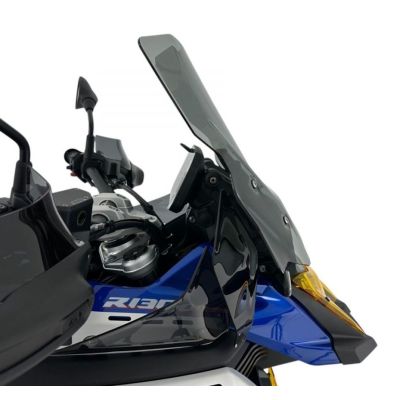 Windschild WRS Caponord Plus 48 cm für BMW R1300GS/A 2023+ (mit ACC), leicht rauchgetönt
