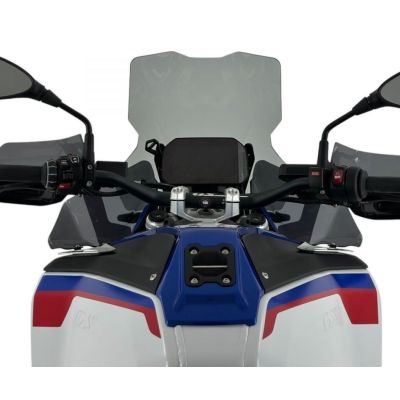 Plexi WRS Caponord Plus 48cm per BMW R1300GS/A 2023+ (con ACC), leggermente fumé