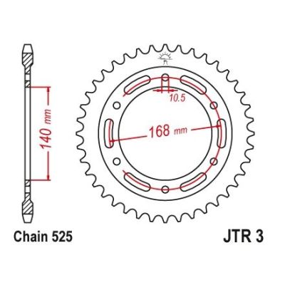 Juego de cadena Regina para BMW F800GS/A 08-17, F700GS 12-17, F650GS 08-12