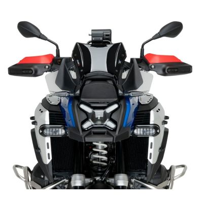 Lavt plexiglas Puig Sport Plus 26 cm til BMW R1300GS/A 2023+ (med ACC), sort