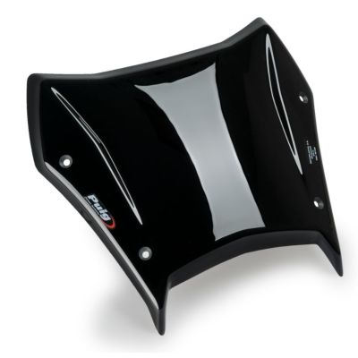 Lavt plexiglas Puig Sport Plus 26 cm til BMW R1300GS/A 2023+ (med ACC), sort