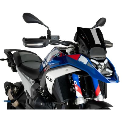 Nisko plexi Puig Sport Plus 26cm za BMW R1300GS/A 2023+ (s ACC), crno