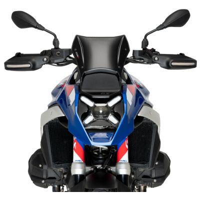 Χαμηλή ζελατίνα Puig Sport Plus 26cm για BMW R1300GS/A 2023+ (με ACC), μαύρη ματ