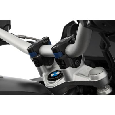 Antivibrációs kormányemelés Wunderlich Ergo ProFLEX 27 mm-rel felfelé R1250GS/A 18-24, R1200GS LC 13-18 modellekhez, fekete