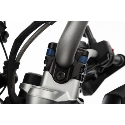 Creșterea antivibrațională a ghidonului Wunderlich Ergo ProFLEX cu 27 mm în sus pentru R1250GS/A 18-24, R1200GS LC 13-18, negru