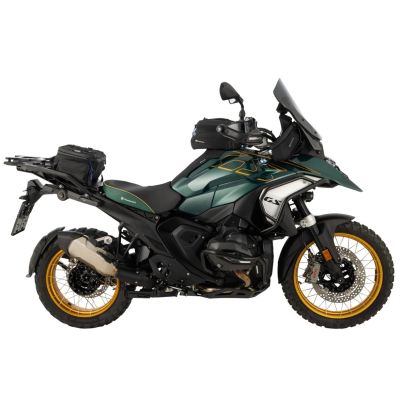 Ogrevano Plug and Play standardno sprednje sedeže Wunderlich Aktivkomfort za R1300GS 2023+, zeleno Tramuntana