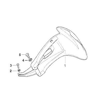 Zadní blatník R1150GS/A