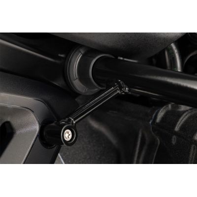 Verstärkung aus Edelstahl von Wunderlich für den unteren originalen Sturzbügel BMW R1300GS/A 2023+, schwarz
