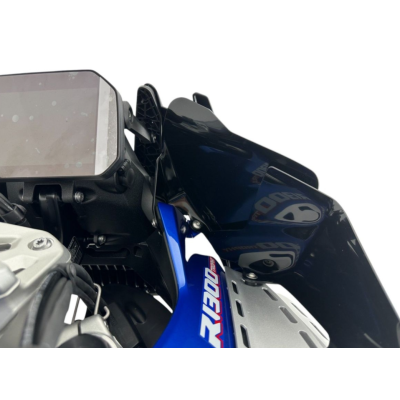 Veľké bočné deflektory WRS pre BMW R1300GS Adventure 2024+, čierne matné