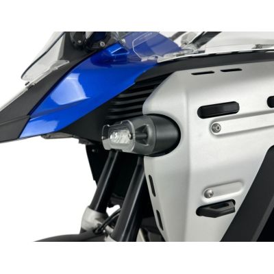 WRS burkolatok az eredeti BMW R1300GS Adventure 2024+ kiegészítő lámpákhoz, tiszta