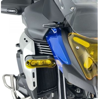 WRS-suojat alkuperäisille lisävaloille BMW R1300GS Adventure 2024+, keltainen
