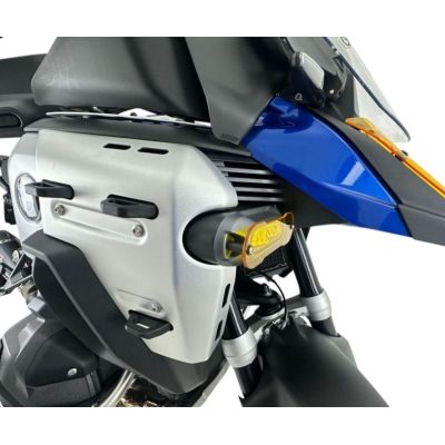 Kryty WRS pre originálne prídavné svetlá BMW R1300GS Adventure 2024+, žlté