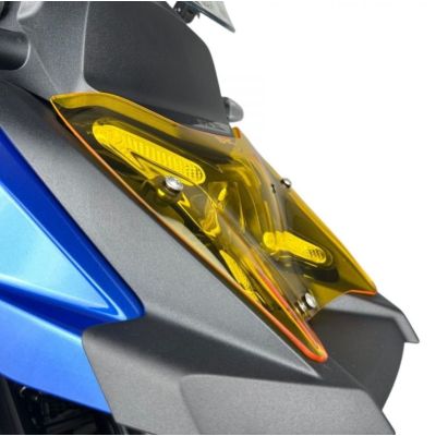 Carcasa farurilor frontale WRS pentru BMW R1300GS Adventure 2024+, galbenă