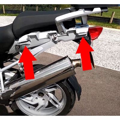 Plastinės Vario krovinių įdėklos BMW R1200GS 2004-2007 metų modeliams
