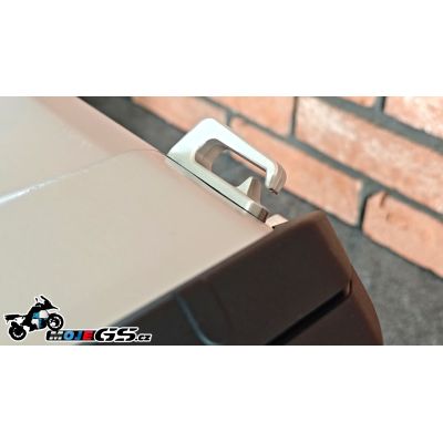 Originální hliníkové boční kufry pro BMW R1300GS Adventure 2024+, stříbrné