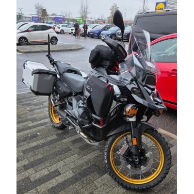 Originaalsed alumiiniumkülgsuured BMW R1300GS Adventure 2024+ jaoks, hõbedased
