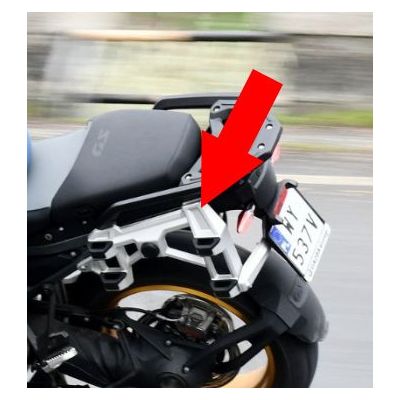 Originale aluminium sidekufferter til BMW R1300GS Adventure 2024+, sorte