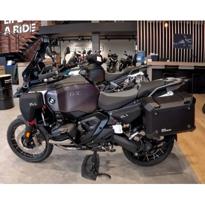 Oryginalne aluminiowe boczne kufry do BMW R1300GS Adventure 2024+, czarne
