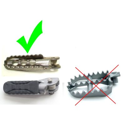 Goma del reposapiés delantero para R1250GS 2018-2023, R1200GS LC 2013-2018, F850GS, F750GS