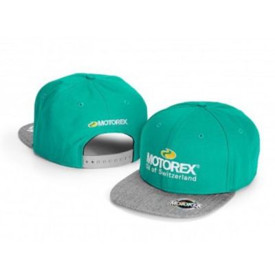 Cappellino snapback Motorex, grigio verde