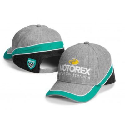 Gorra de béisbol Motorex, gris