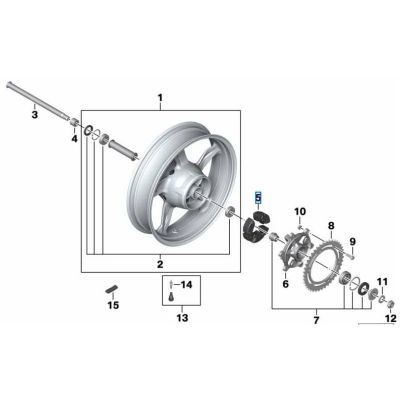 Impact damper for G310GS