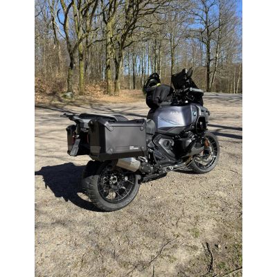 Originalne aluminijske bočne kutije za BMW R1300GS Adventure 2024+, crne